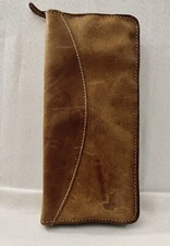 VTG Rand McNally Compact Road Atlas Collab w Mulholland Brothers-leather zip