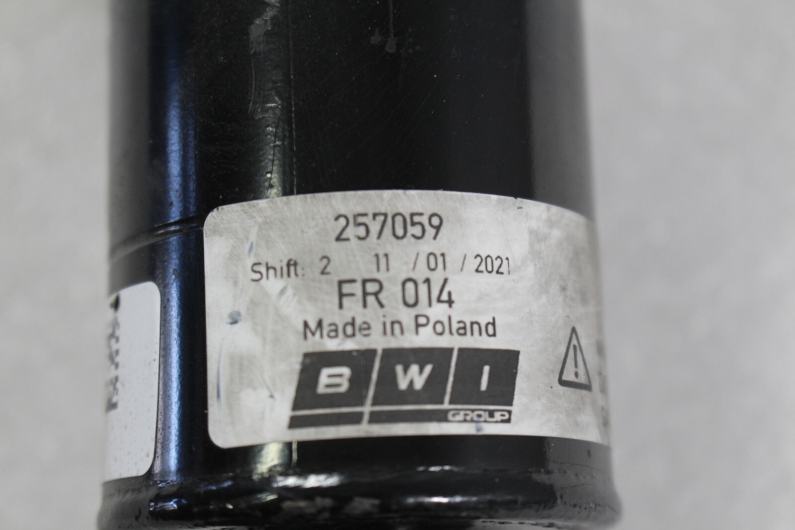 Ferrari 599 GTB, Rear Shock Absorber, Bent, Used, P/N 257059