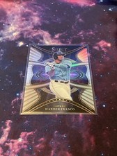 2022 Panini Select WANDER FRANCO Phenomenon Silver Rookie Card #P2 Tampa Bay Ray