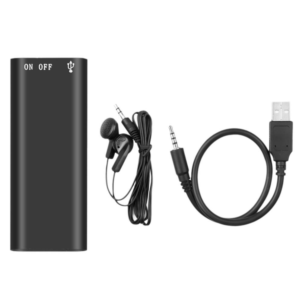 USB Drive Mini Voice Recorder Covert Audio High Definition Recording Devic IKL