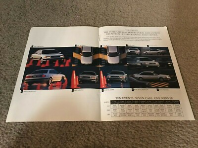 Vintage 1992 AUDI 100 V-6 ENGINE Car Brochure Print Ad 8-PG 1990s RARE