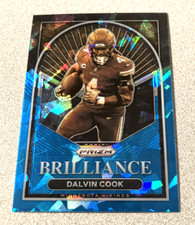 2022 Panini Prizm Brilliance Blue Ice Prizm #B-16 Dalvin Cook Vikings /99