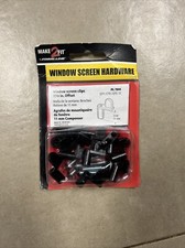 -Line PL 7844 7/16 In. Screen Clips with Screws 12 Pack