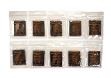 Lot of (100) 3/16" Double End Drill Bits Full Grounded 500559A