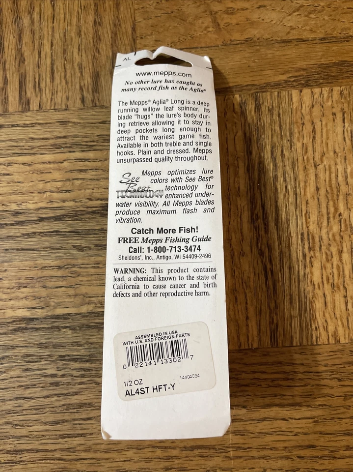 Mepps Agila Long Lure Hook 1/2 Foto 2 de 2