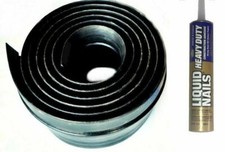 Xtreme Weather Guard 6" Wide XL Overhead Door Threshold 10' Kit