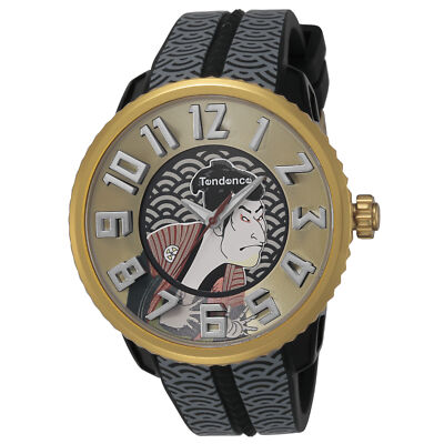 テンデンスTendence ジャパンアイコン SHARAKU TY143103 TENDENCE JAPAN ICON SHARAKU Men's Women's Yellow Gold Quartz Ref