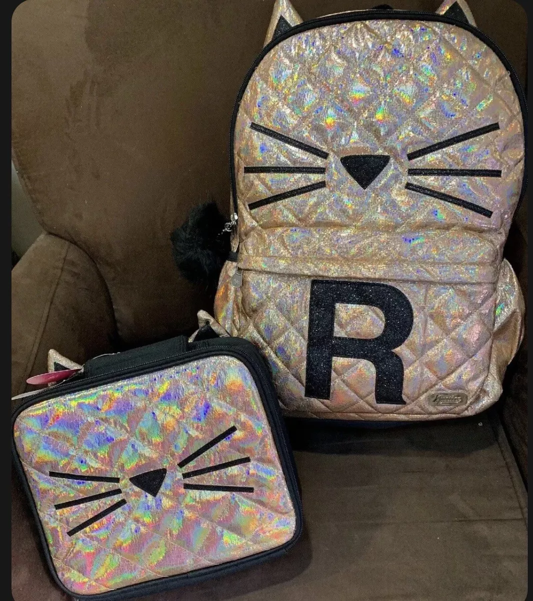 Initial backpack and clearance lunchbox