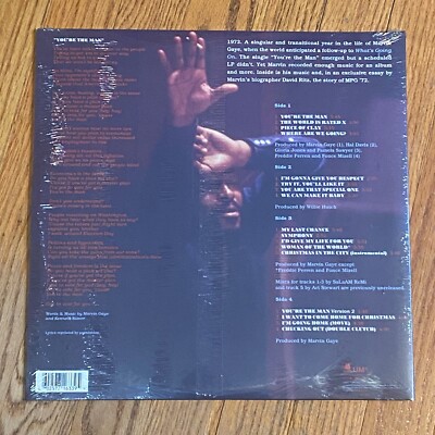 Marvin Gaye - You're The Man Vinyl Record 2LP 602577163395 NEW
