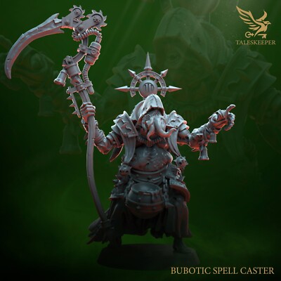 1x Bubotic Speall Caster Sorcerer Tales Keeper  - Chaos CSM Hexer DND Tabletop