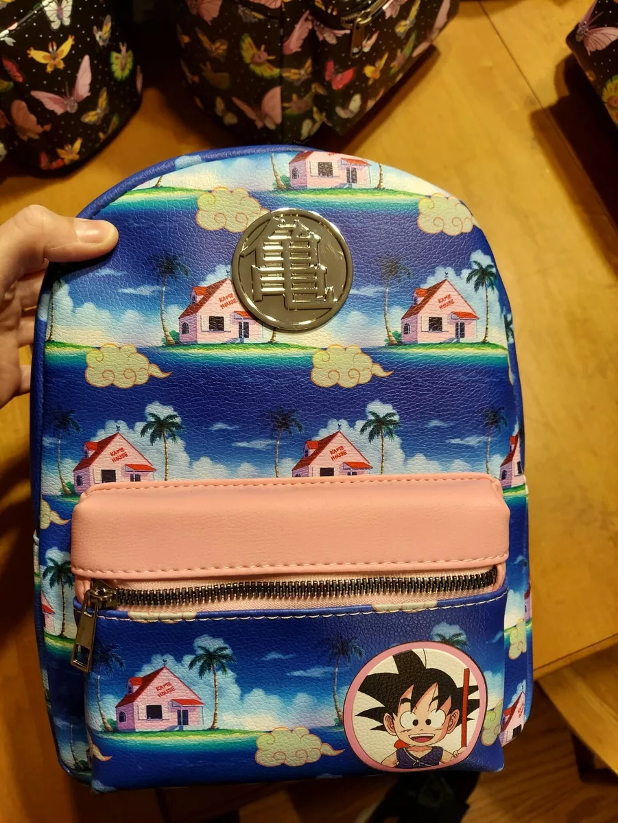 Bioworld Dragonball Z Chibi Kamehouse Mini Backpack Bookbag Dragon Ball