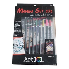 Manga Set 101 How To Draw Manga Kit By Art 101 Open Box