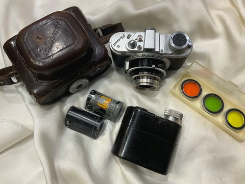 Photovit Kamera mit Luxar 2,9 38mm Photavit Film Loader Light filters 1950s