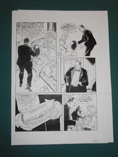 Bruno BRINDISI Original Comic Art - Board # 107 Nick Raider Almanac # 1 1993