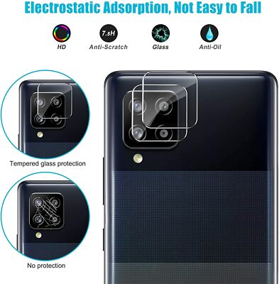 2Pack Back Camera Lens Tempered Glass Film Protector For Samsung Galaxy A42