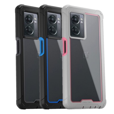 For OnePlus Nord N300 5G Case Poetic Built-in-Screen Protector Shockproof Cover