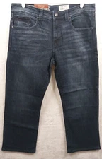 TK Axel Jeans Slim Boot Stretch 36x30 Pants Dark Wash New