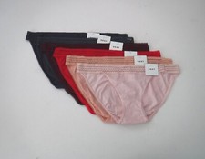 DKNY Classic Cotton Lace Trim Bikini Panty DK5006 S, M, L, XL 13.00 - 14.00 NWT