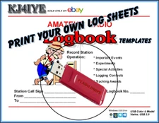 Print Radio Logbook Software Template (Print Your Own Log Sheets) - KJ4IYE