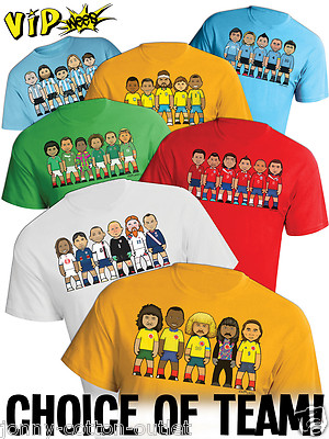 VIPwees Herren Fußball T-Shirt Qualität 2024 Amerika COPA AMERICA Weltmeisterschaft