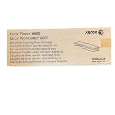 Genuine Xerox 106R02228 High-Capacity Black Toner Cartridge Box Sealed 