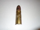 WW1 trench art shell military army art work brass