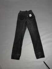 Levi's 70s True Vintage Womens Corduroy High Waist Pants Black W24xL31 Scovill