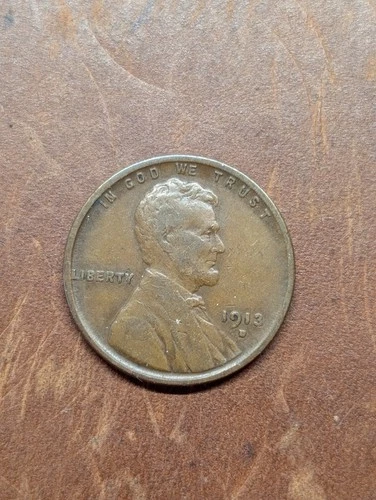 1913-D Lincoln Wheat Cent VF