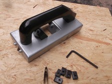 Holzwerkzeug Hobel Set Leister Kanten- Und Fugenhobel 106966 - Mit 6 Ersatzklingen Hobelmaschine Für Kanten