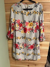 Floral Shift Dress Cottagecore Boho Spring Dress NWT