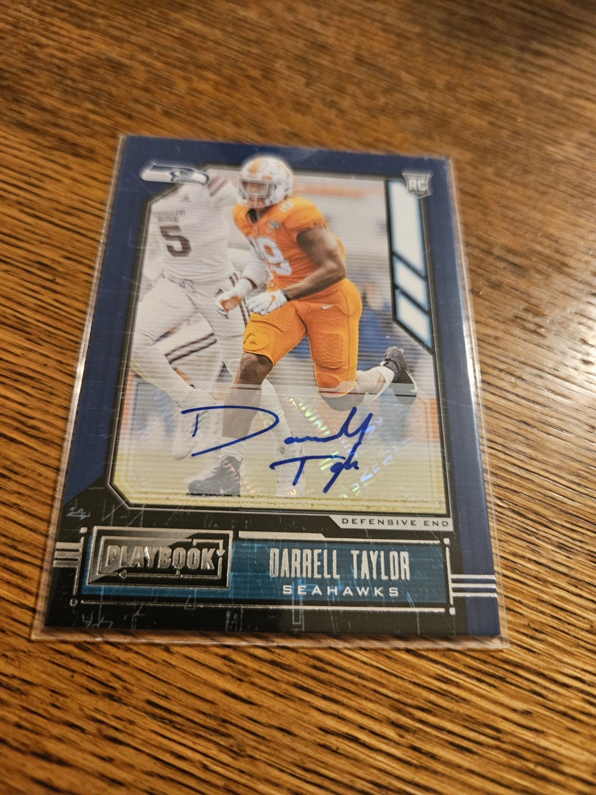 Darrell Taylor Panini Playbook #186 Signature