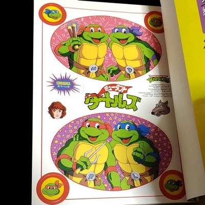Teenage Mutant Ninja Turtles Japan Manga vol.1-5 Set w/ Sticker