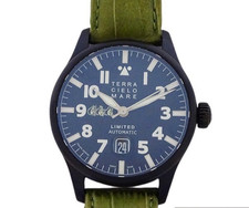 Orologio automatico uomo TERRA CIELO MARE Aviatore Mark II TC7103LIM3PA
