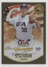 2013 USA Baseball Champions Certified Gold Medal Winners 19/25 Kyle Gibson 0c2