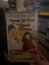 Sonny & Cher in Good Times VHS Video Tape