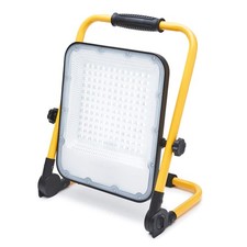 Stanley Work Light Portable 50W Rechargeable LED Floodlight - Yellow Clearance  