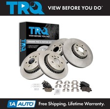 TRQ Brake Pad & Rotor Kit Ceramic Fits 2011-2015 Volvo XC60