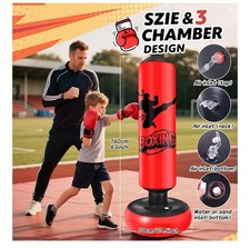 Set Boxe KOMFOTTEU Regolabile 120-154cm - Con Guanti E Pompa - Per Bambini/adulti - Foto 11