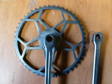Pédalier Complet 44 Dents Pour Vélo Ancien - Old Bike Bici Epoca