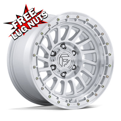 (1PC) Fuel Fc897 Havoc 18X9 6X139.7 Gloss Silver 12mm Wheel Rim 18 Inch