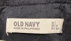 Old Navy Black Eyelet Ruffle Smocked V-Neck Sleeveless Sundress Womens Sz L — photo 2