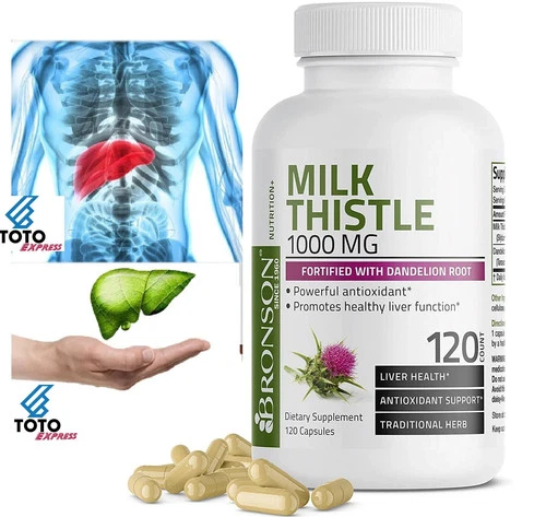 Extracto De Cardo Mariano 1000 Mg (Silimarina) Capsulas Blandas 120 Unidades ys. - product listing photo