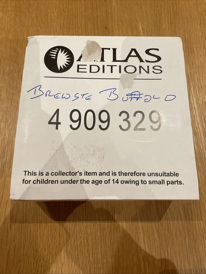 Atlas Editions Brewster Buffalo 4909329 Diecast Modellflugzeug - Bild 2 von 4