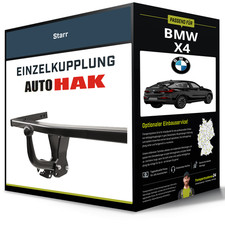 Starre Anh�ngerkupplung f�r BMW X4 07.2014-03.2018 Typ F26 Auto Hak NEU