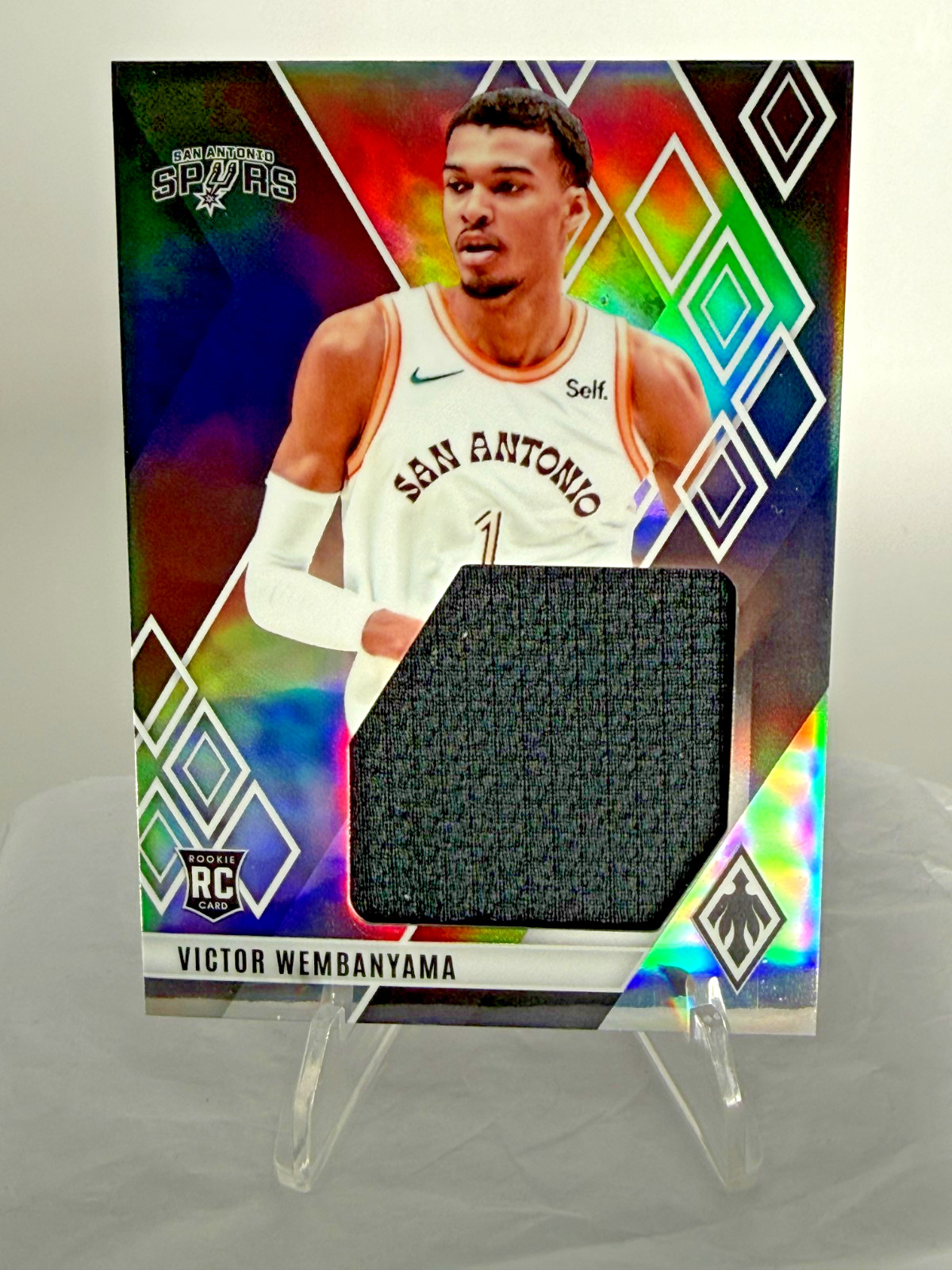 2023-24 phoenix-Victor Wembanyama RJM-WEM Rookie Jumbo Materials Patch, silver