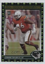 2024 Score Rookies Extraterrestrial Leonard Taylor III #396 03xg