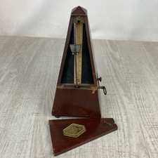 Wooden De Maelzel Metronome Paris France Please Read