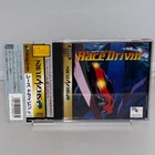 RACE DRIVIN' SEGA SATURN  w/ Spine Card Japanese  Retro Game