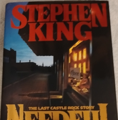 Stephen King Needful Things Hardcover Viking Penguin Dust Jacket