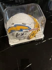 Justin Herbert Los Angles Chargers Signed Mini Helmet D.C. Sports Witnessed